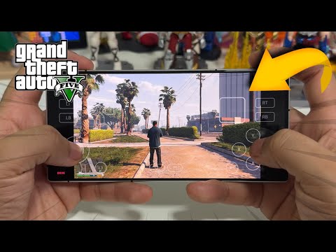 FINALMENTE JOGANDO GTA V OFICIAL NO CELULAR - Gamefusion 2.0.5