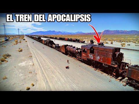 Este lugar parece un APOCALIPSIS: el CEMENTERIO de trenes MAS GRANDE del Planeta