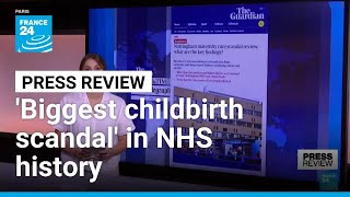 YouTube video thumbnail: UK Report Uncovers 'Biggest Childbirth Scandal' in NHS History