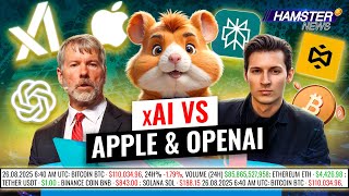 Durov vs. France, xAI sues Apple and OpenAI, Strategy buys $357 million in BTC ⚡️ Hamster News