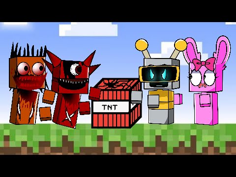 Sprunki Incredibox life in Minecraft game