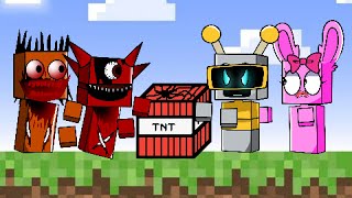 Sprunki Incredibox life in Minecraft game