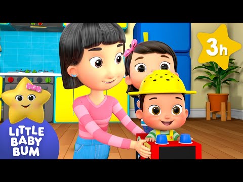 Build A Fire Engine! | 🚌Wheels on the BUS Songs! 🚌 Nursery Rhymes for Kids