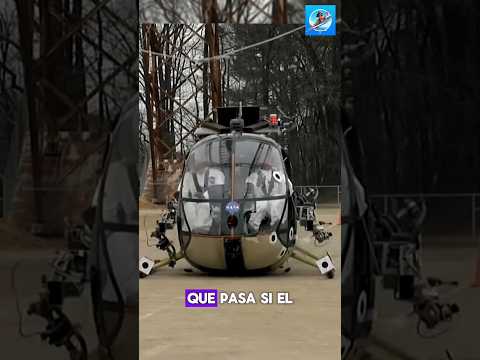 Cómo aterriza un helicóptero cuando su motor falla?