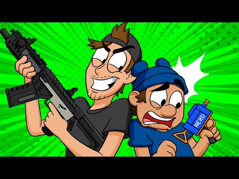 Mi Primo y Yo Jugamos con Puras Armas Robadas 😂