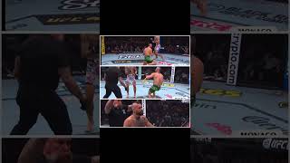 Conor McGregor suffers a leg injury vs Max Holloway 🤯 #ufc #mma #sports