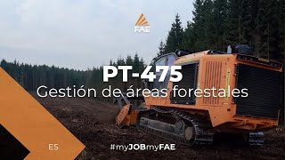 Video - FAE PT-475 - Cómo recuperar rápidamente hectáreas de terreno con el vehículo FAE PT-475 y la trituradora 500/U