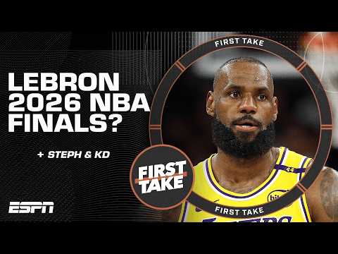Who's most likely to make the NBA Finals next season: LeBron, KD or Curry? 🤔 | First Take