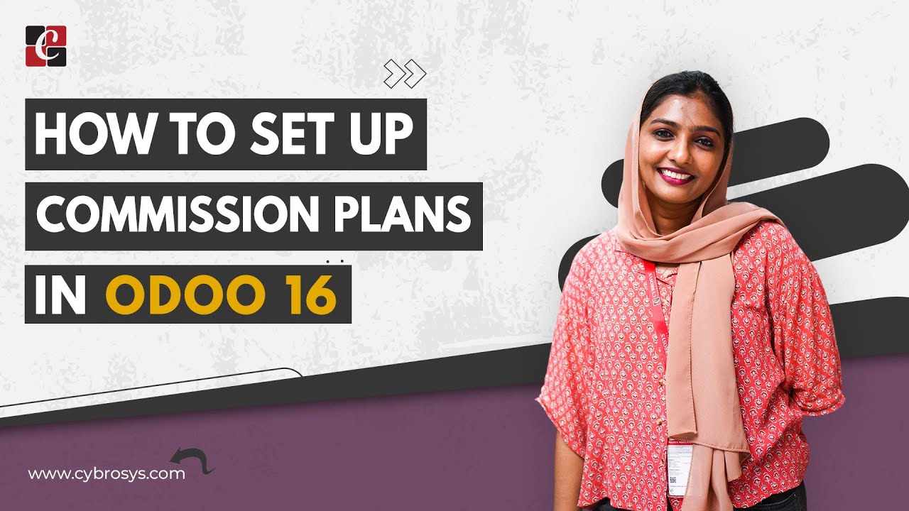 How to Set Up Commission Plans in Odoo 16 CRM | Odoo 16 CRM | 6/29/2023

The Commission plan is one of the brand-new features of Odoo ERP Software that allow us to reward the partner for referring to a ...