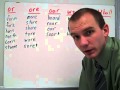 R-Influenced Vowels and Homophones