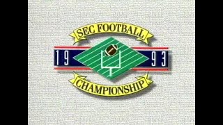 1993 SEC Football Championship Alabama Crimson Tide vs. Florida Gators | Game Highlights