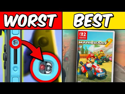 The BEST and WORST Reveals in the Nintendo Switch 2 Trailer!