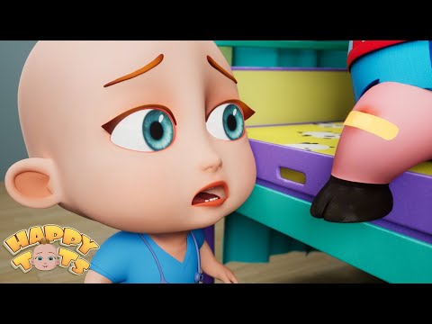 First Aid Song | Boo-Boo Song | Nursery Rhymes for Kids | Happy Tots