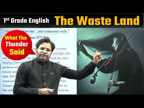 RPSC 1st Grade, The Waste Land: What The Thunder Said, RPSC 1st Grade English Literature, Ashok Sir