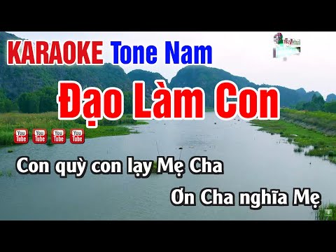 Đạo Làm Con Karaoke con quỳ con lậy mẹ cha… – Beat Nhạc Sống Thanh Ngân