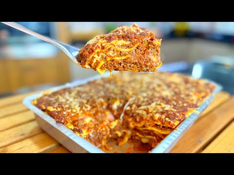 A MELHOR LASANHA DE CARNE MOÍDA QUE EU JÁ FIZ | fácil e super PRÁTICA