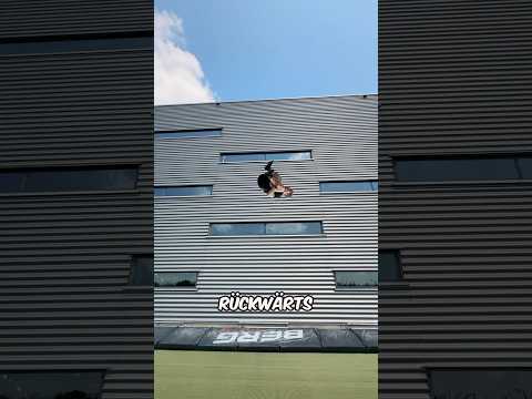Mit dem Ende hab ich nicht gerechnet! 😳🫣 #backflip #salto #challenge #trampolin #shorts