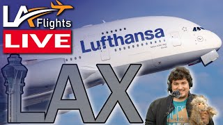 🔴LIVE LAX AIRPORT ACTION! | A380's, 777's, 747's, & MUCH MORE! | August 21, 2025