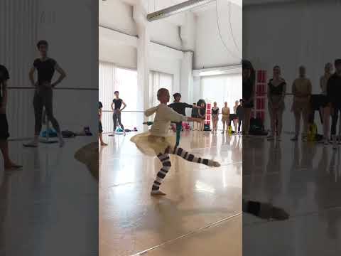 Ballerina practicing Pirouettes | Intermezzo Dancewear