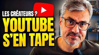 Youtube s'en tape des créateurs de contenu