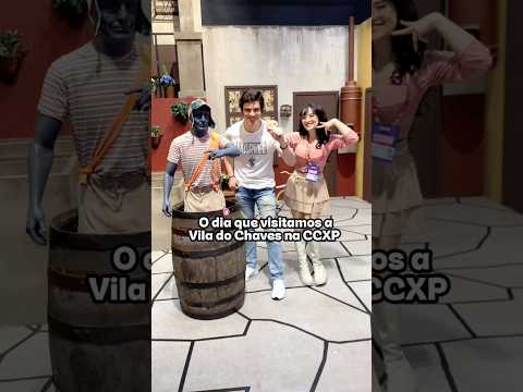 Vila do Chaves na CCXP2025 - Chaves, Chiquinha, Kiko, Seu Madruga