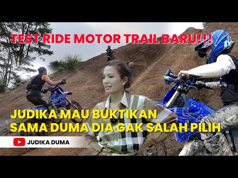 JUDIKA BUKTIKAN SAMA DUMA RIRIS MOTOR BARUNYA GANAS DI JALUR!!!