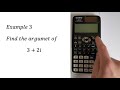 Working with Complex Numbers on Calculator