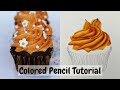 Colored Pencil Techniques for Halloween Cupcake Drawing