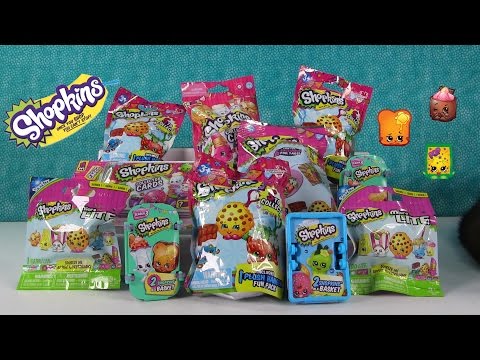 Shopkins Goodie Palooza Episode #2 Fashion Tags Plush Hangers & Collector Cards | PSToyReviews