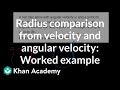 Understanding Angular and Linear Velocity