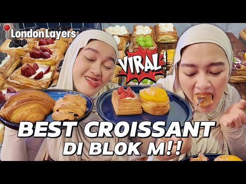 COBAIN CROISSANT VIRAL PUNYA SAHABAT AKU @wayanway @adindaamira73 !! RASANYA ENAK BANGET!!