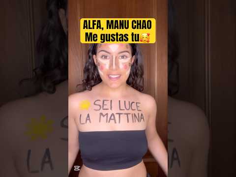 La nuova canzone di Alfa: A ME MI PIACE❤️ #perte #neiperte #makeup #musica