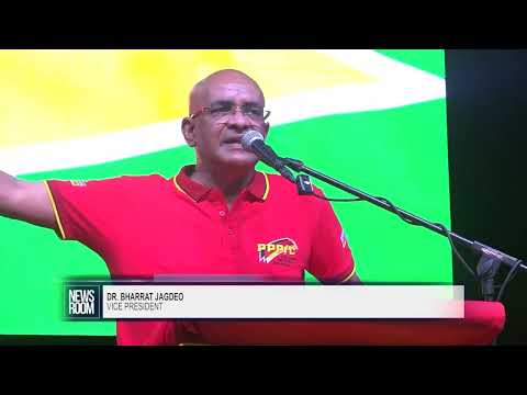 YouTube video thumbnail: Jagdeo Raises Concern Over Mohameds’ Venezuela Embassy Visits