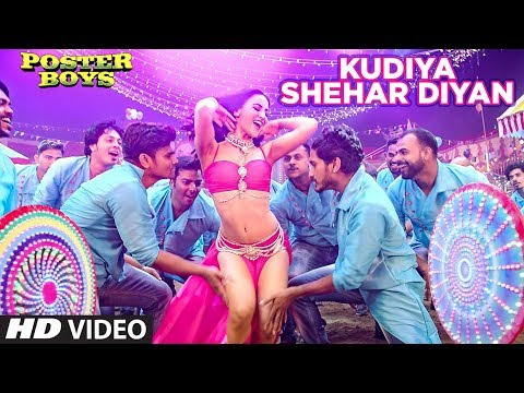 Kudiya Shehar Diyan Song | Poster Boys | Sunny Deol, Bobby Deol, Shreyas Talpade, Elli AvrRam