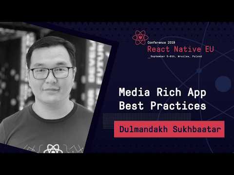 Media Rich App Best Practices