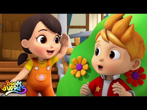 Canção da família do dedo em português por Boom Buddies