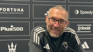 Trener Marek Papszun przed meczem z Bruk-Betem