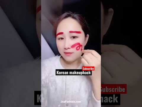 Korean makeuphack 😳😱 #koreanmakeuphack #koreanmakeup #shorts #shortsvideo #like #hack #lipstick