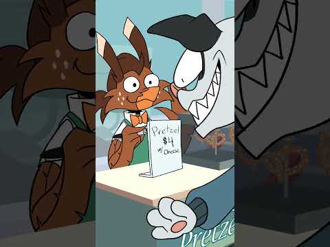 THE PRETZEL STAND-OFF #animation