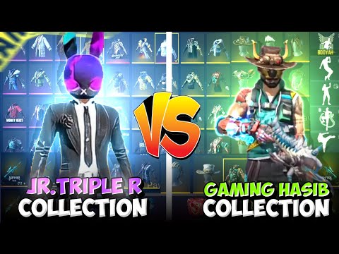 @Siambhai1 vs @Gaming_Hasib কে জিতবে কালেকশন VS এ 😱😱। ১ লাখ 💎 এর? #freefire
