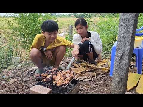 Bữa ăn ngon 2 anh em mồ côi