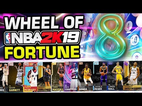 Wheel of NBA 2K Fortune 8