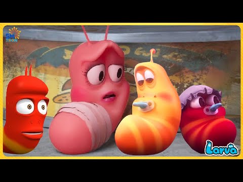LARVA: Red - Yelow - Pink 🍟 Compilation - Cartoons - Comics | Larva Official 🥟 Cartoon Comedy 2022