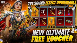 Free Ultimate Vouchers | New Ultimate Crate Opening | Sound Upgradable Skin | PUBGM