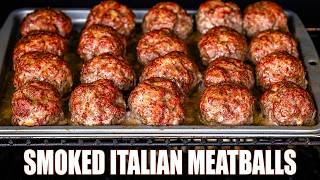 Smoky Italian Meatballs