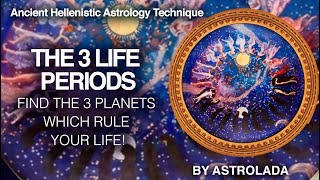 THE 3 LIFE PHASES IN ASTROLOGY