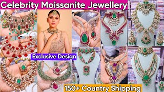 Premium Quality Imported Celebrity Moissanite Jewellery Collection 2025 | Latest Designer Jewellery