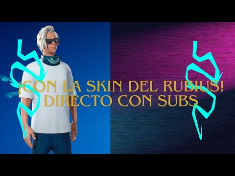 Directo de Fortnite jugando con suscriptores en vivo