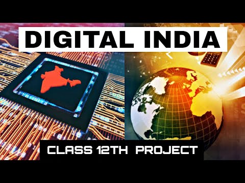 ~ Digital India 🇮🇳  II Class 12th Project📚 , Economics 💰  II