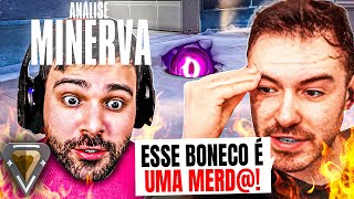 ANALISEI O @GustavoMinerva JOGANDO VALORANT NO BRONZE (PARTE 1) - f0rsaken análises